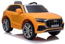 Laste elektriauto Lean Cars Audi Q8, kollane lakitud