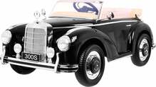 Laste elektriauto Ramiz Mercedes Benz 300S Retro, must