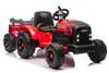 Akuga traktor Lean Cars CH9959B haagisega, punane