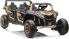 Laste elektriauto Lean Toys Buggy A033, kuldne