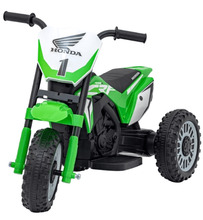 Laste elektriline mootorratas Ramiz Honda CRF 450R Cross, roheline