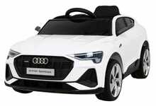 Laste elektriauto Audi E-Tron Sportback, valge