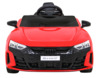 Laste elektriauto Audi RS E-Tron GT, punane