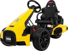 Ükohaline laste elektriauto Ramiz Bolid XR-1, kollane