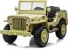Kolmekohaline laste elektriauto Jokomisiada Jeep Willys pilot PA0249