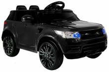 Kahene laste elektriauto Lean Toys HL1638, must