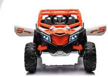 Elektriauto lastele Lean Toys Buggy UTV NEL-901, oranž