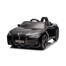 Laste elektriauto 4IQ BMW I4, must
