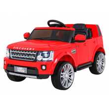 Laste elektriauto Ramiz Land Rover Discovery, punane