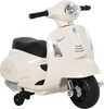 Elektrimootorratas lastele Homcom Vespa, valge