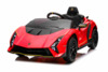 Laste elektriauto Ramiz Lamborghini Invencible, punane