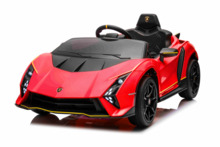 Laste elektriauto Ramiz Lamborghini Invencible, punane