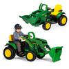 Laste elektriline traktor Peg Perego John Deere Ground Loader 12V, roheline