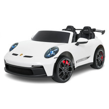 Kahekohaline laste elektriauto Ramiz Porsche 911 GT3 MP4, valge