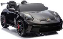 Elektriauto Lean Cars DK-P911 Porsche GT3, lakitud must