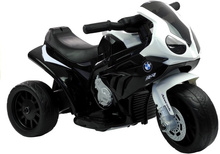 Elektriline kolmerattaline mootorratas lastele Lean Cars L-Toys BMW S1000RR, must