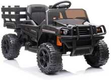 Laste elektriline maastur Lean Cars Farmer Pick-Up, must