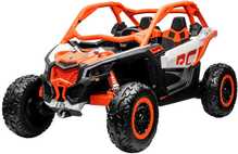 Kahekohaline elektriline lasteauto Jokomisiada Buggy Can-am Maverick PA0287, oranž