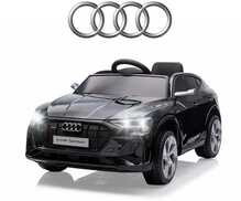 Laste elektriauto Milly Mally Audi E-Tron Sportback 4x4, must