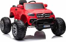 Laste elektriauto Lean Cars Mercedes DK-MT950 4x4, punane
