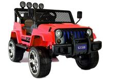 Elektriauto lastele Lean Cars S2388, Jeep, punane