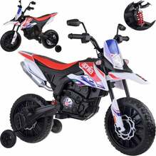 Laste elektrimootorratas Aprilia RX125 PA0302, valge