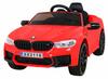 Laste elektriauto BMW M5 Drift, punane
