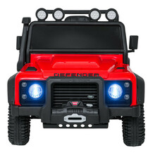 Elektriauto Ramiz Land Rover Defender 110 SVX Concept, punane