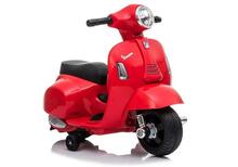 Laste elektriline motoroller Lean Cars Vespa GTS 300 Mini, punane
