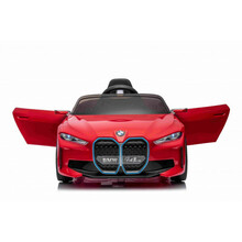 Laste elektriauto BMW I4, punane