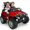Akuga auto INJUSA Monster 24V, punane