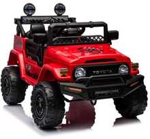 Laste elektriauto Lean Cars Toyota FJ 4x4, punane