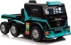 Ühekohaline elektriauto haagisega Lean Cars Mercedes-Benz Axor XMX622, sinine