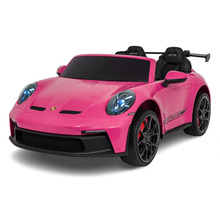 Kahekohaline laste elektriauto Ramiz Porsche 911 GT3 MP4, roosa