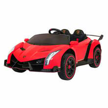 Laste elektriauto Ramiz Lamborghini Veneno, punane