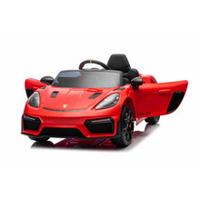 Laste elektriauto Ramiz Porsche 718, punane