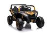 Kahene laste elektriauto Lean Cars UTV-2000 A032, kuldne