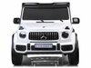 Kahekohaline laste elektriauto Mercedes G, valge