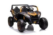 Kahene laste elektriauto Lean Cars UTV-2000 A032, kuldne