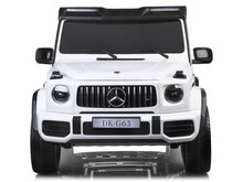 Kahekohaline laste elektriauto Mercedes G, valge