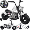 Akuga mootorratas lastele Jokomisiada Chopper PA0318, valge