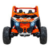 Laste elektriauto Ramiz Maverick Turbo RR, oranž, kahekohaline