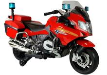Laste elektriline mootorratas Lean Cars BMW R1200 Police, punane
