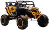 Laste elektriauto Lean Cars M2 4x4, kollane