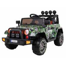 Laste elektriauto Ramiz Full Time 4WD, kamuflaaž