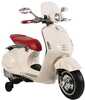 Elektriline motoroller lastele Lean Cars Vespa GTS 300, valge