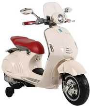 Elektriline motoroller lastele Lean Cars Vespa GTS 300, valge