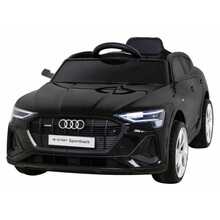 Laste elektriauto Ramiz Audi E-Tron Sportback, must