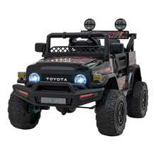 Laste elektriauto Ramiz Toyota FJ Cruiser, must