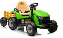 Elektriline traktor lastele Lean Cars BBH-030, roheline